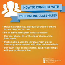 How to Connect with Your Classmates When Learning Onlinep