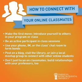 How to Connect with Your Classmates When Learning Online