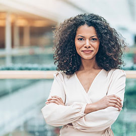 Woman motivated