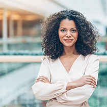Woman motivated